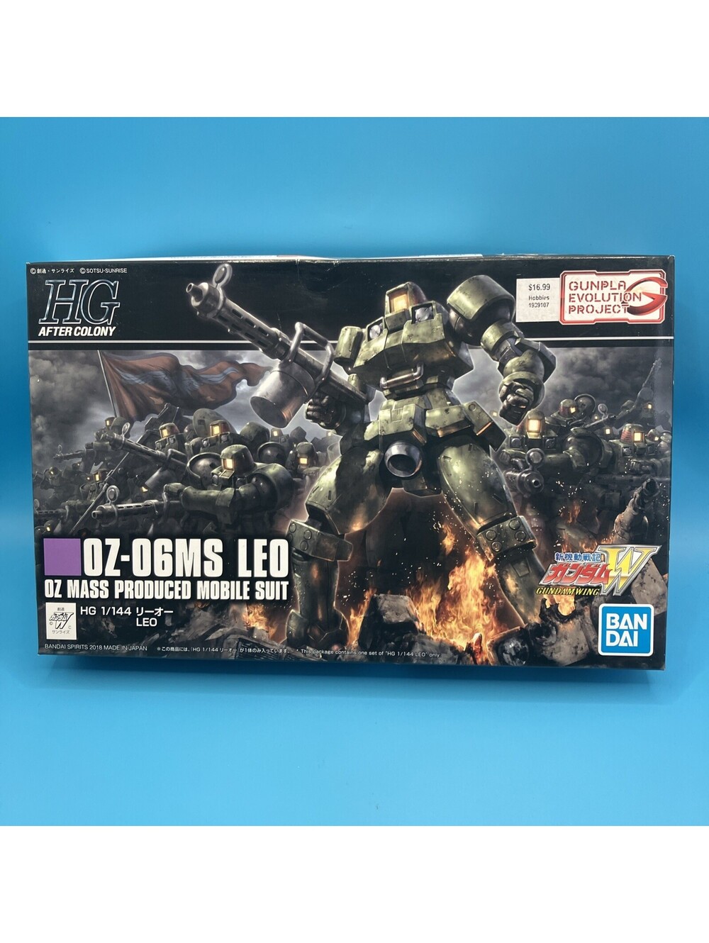 Bandai HG 1/144 OZ-06MS Leo "Gundam Wing" GUNPLA Evolution Project Kit